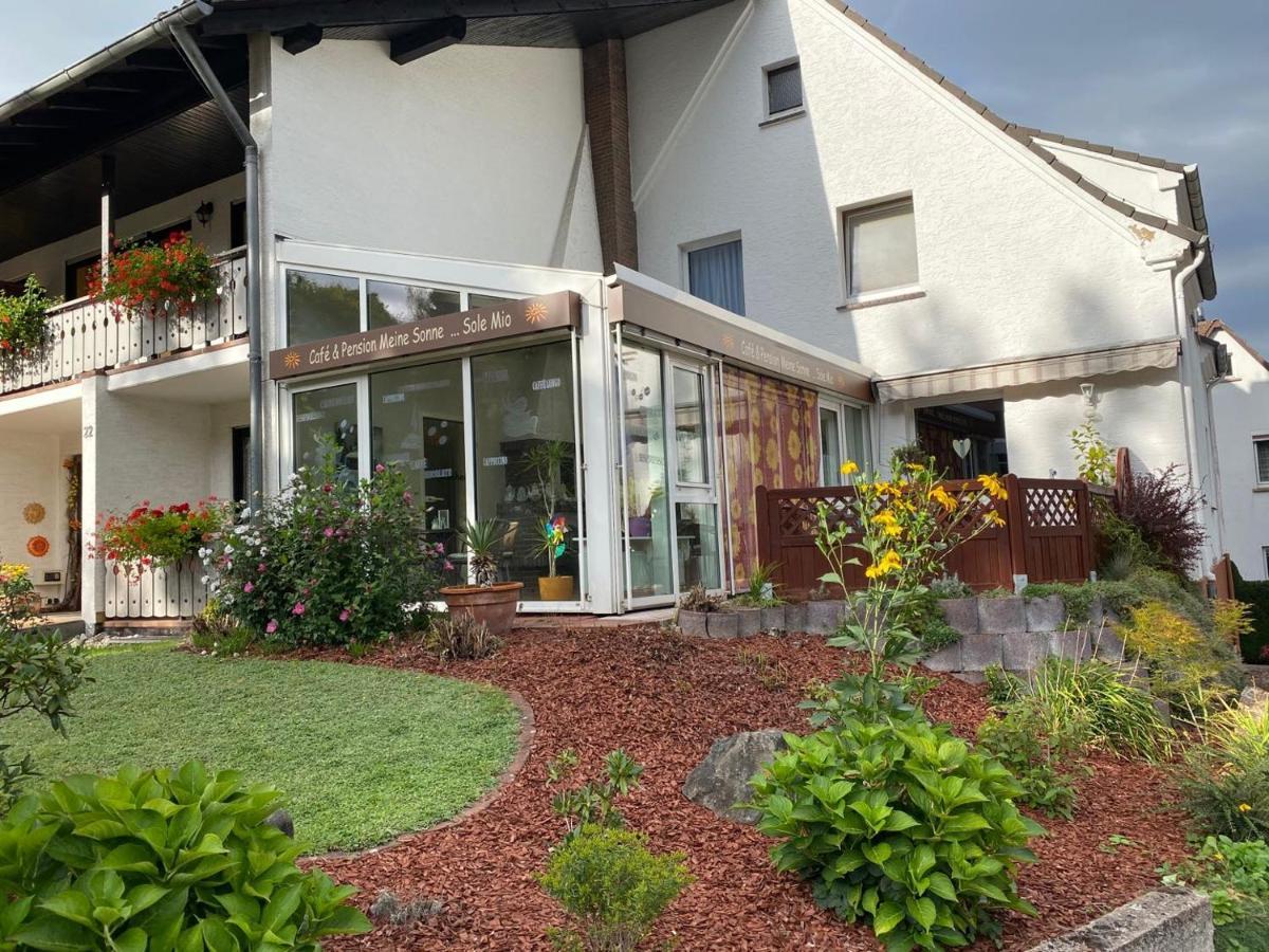 Pension & Cafe Meine Sonne Sole Mio باد سودين أليندورف المظهر الخارجي الصورة
