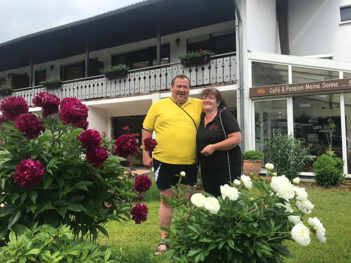 Pension & Cafe Meine Sonne Sole Mio باد سودين أليندورف المظهر الخارجي الصورة