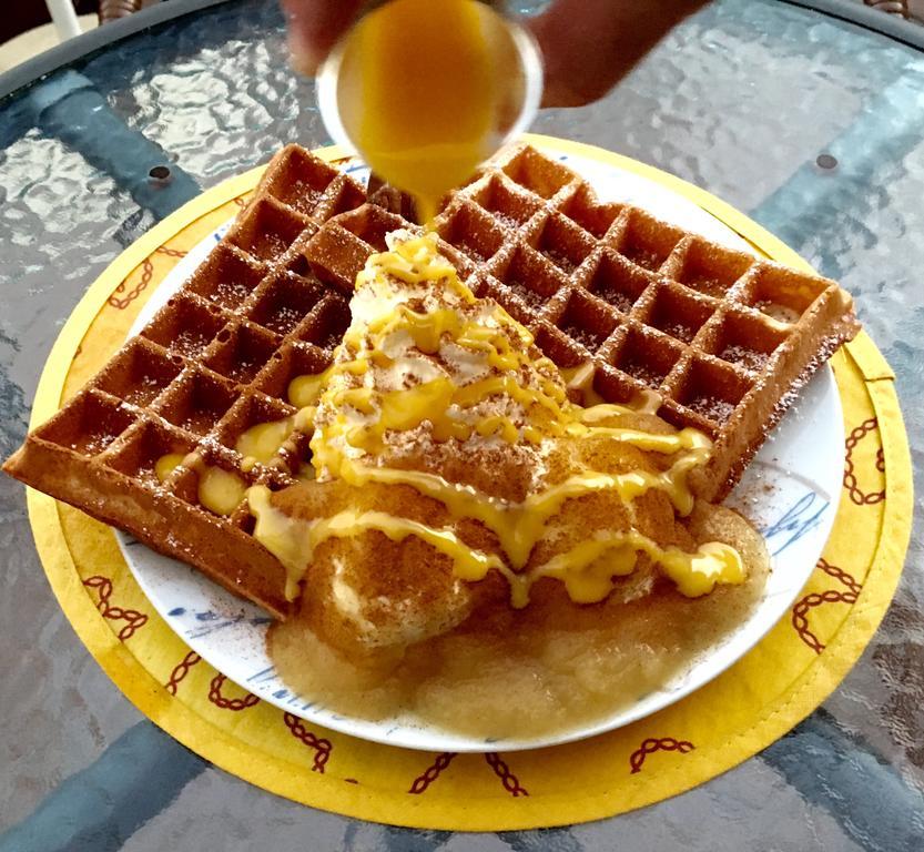 Pension & Cafe Meine Sonne Sole Mio باد سودين أليندورف المظهر الخارجي الصورة